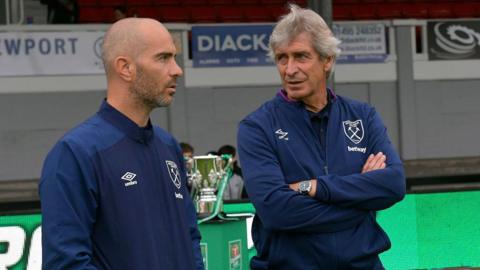 Manuel Pellegrini and Enzo Maresca