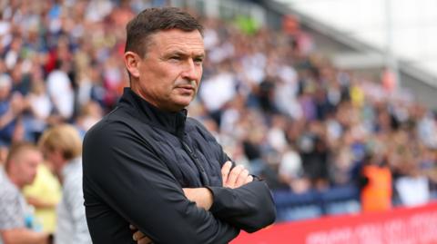 Paul Heckingbottom with arms folded