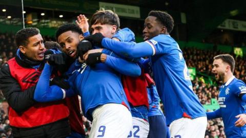 Rangers celebrate