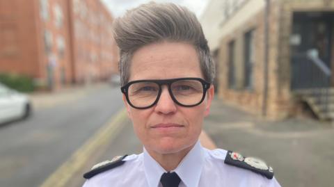 An image of Derbyshire Police chief constable Rachel Swann