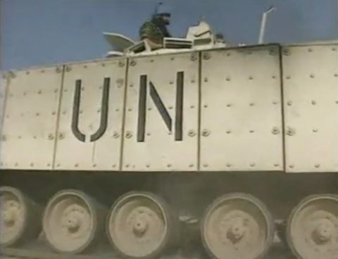 British Troops In Sarajevo 