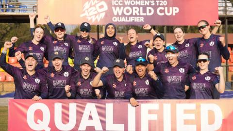 Scotland celebrate success at the Global Qualifier event in Nepal