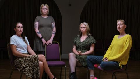 People: L to R: Shannon, Robyn, Jenni and Natalie