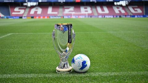 The Super Cup trophy