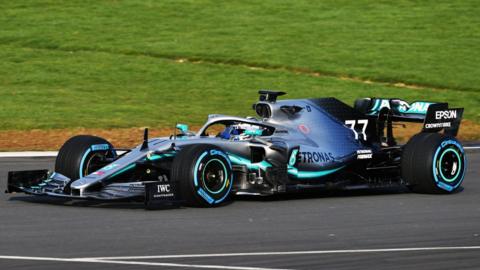 The Mercedes-AMG F1 W10 EQ Power+