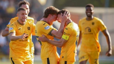 Livingston celebrate