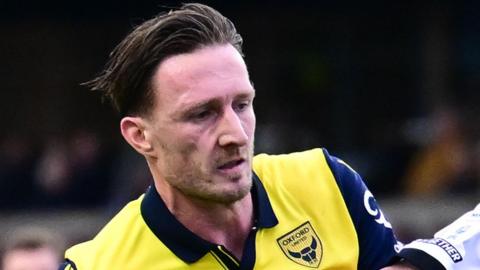 Ben Davies in action for Oxford United last season