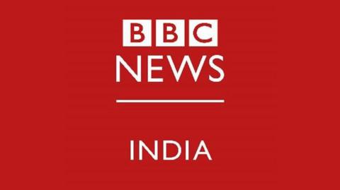 The logo of BBC News India