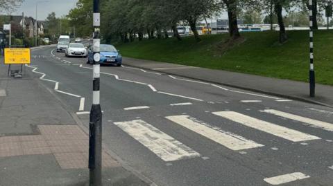 Sharoe Green Lane pedestrian crossing