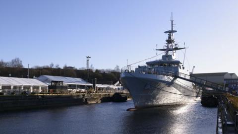 HMS Forth on the Clyde