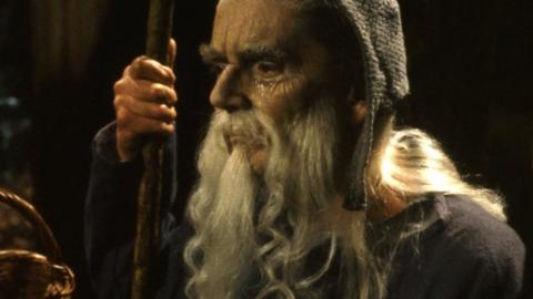 Robert Eddison as Merlin in The Legend of King Arthur