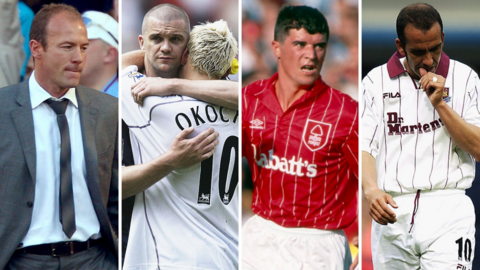 Alan Shearer, Leeds, Roy Keane and Paolo Di Canio