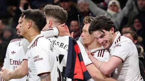 Declan Rice scores for Arsenal