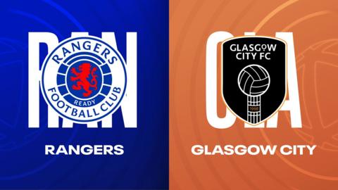 Rangers and Glasgow City badges