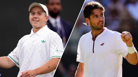 Sonay Kartal and Cameron Norrie