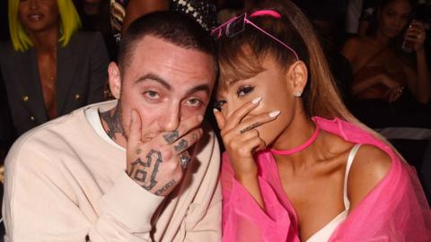 Mac Miller and Ariana Grande