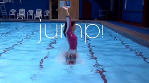 Pool jump challenge