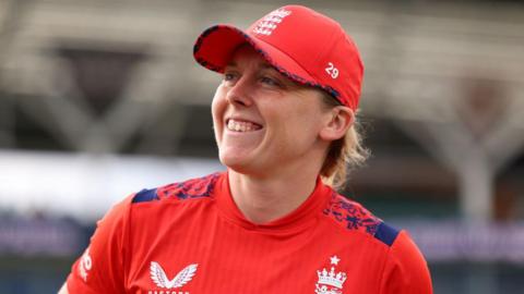 England captain Heather Knight