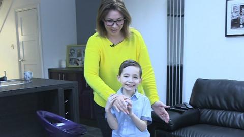 Lisa Quarrell said she would not stop giving her son Cole cannabis oil