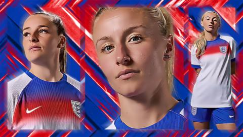 Ella Toone, Leah Williamson and Chloe Kelly