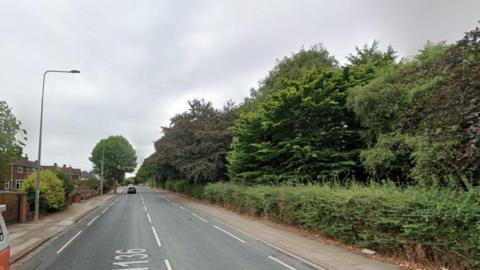 Great Coates Road in Grimsby