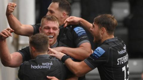 Callum Chick's late try for Newcastle made it back to back victories after winning last week at Bath