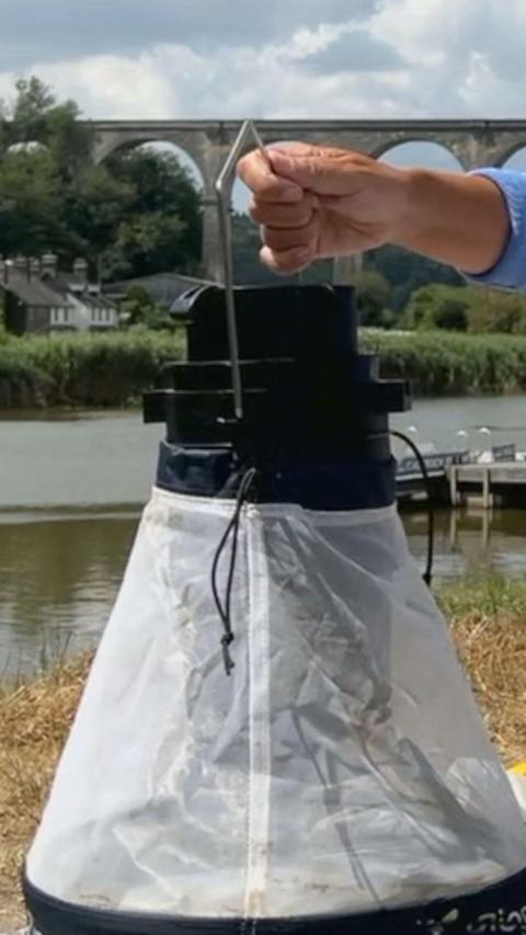 A mosquito trap.
