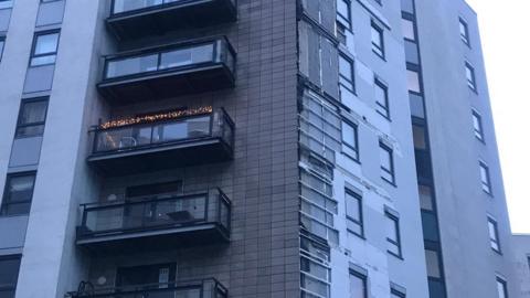 Tower block in Leeds