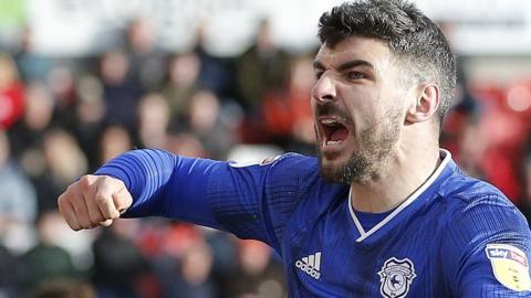 Callum Paterson celebrates