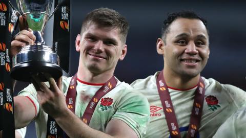 Owen farrell and Billy Vunipola