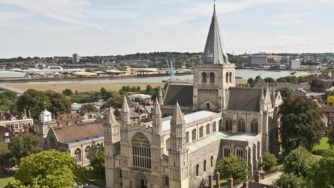 Rochester Cathedral in Kent