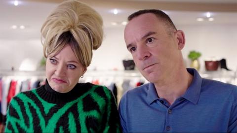 Diane Morgan and Martin Lewis