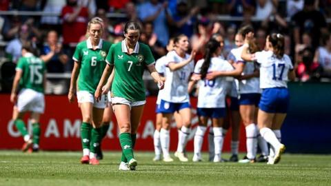 Republic of Ireland frustrated after goal