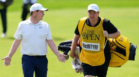 Bob MacIntyre at Royal Portrush