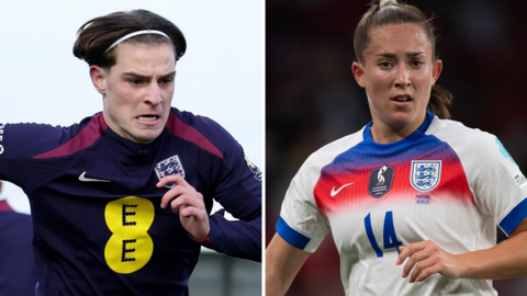 Alex Scott and Maya Le Tissier