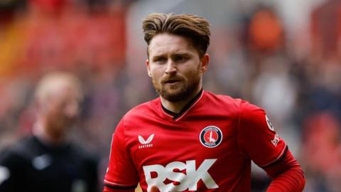 Alfie May in action for Charlton Athletic