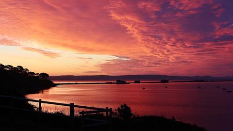 FRIDAY - Sunrise over Weymouth