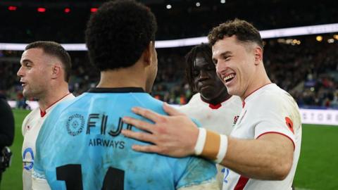 Henry Arundell smiles