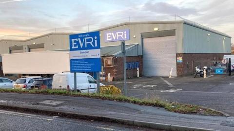 EVRi warehouse in Swindon