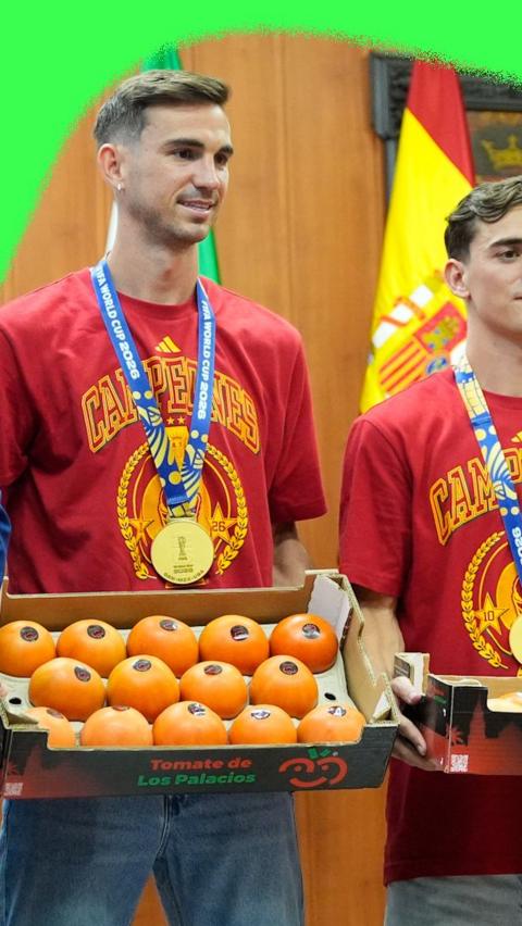 Fabian Ruiz and Gavi