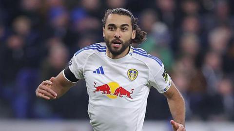 Dominic Calvert-Lewin in action for Leeds 