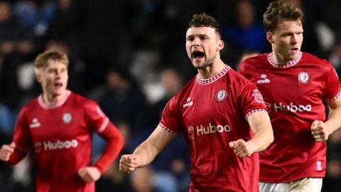 Bristol City celebrate