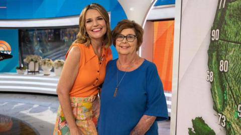 Savannah Guthrie and mother Nancy Guthrie on Thursday, June 15, 2023 