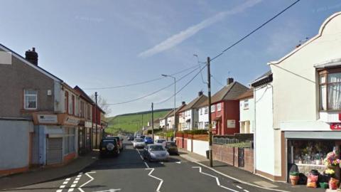 street in Gilfach Goch