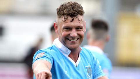 Ballymena United's Ben Kennedy