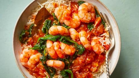 King prawn curry