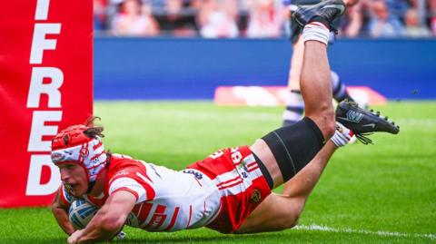 Harry Robertson of St Helens