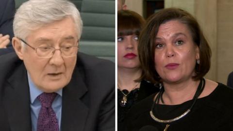 Tony Lloyd and Mary Lou McDonald