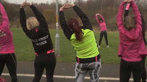 These Girls Can Run in training for the Great North Run