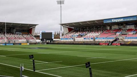 A general view of Kingspan Stadium